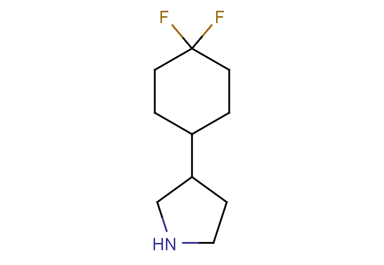 3-(4,4-difluorocyclohexyl)pyrrolidine