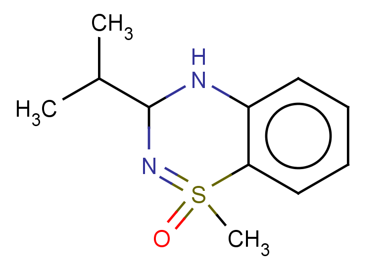 1-methyl-3-(propan-2-yl)-3,4-dihydro-1lambda6,2,4-benzothiadiazin-1-one