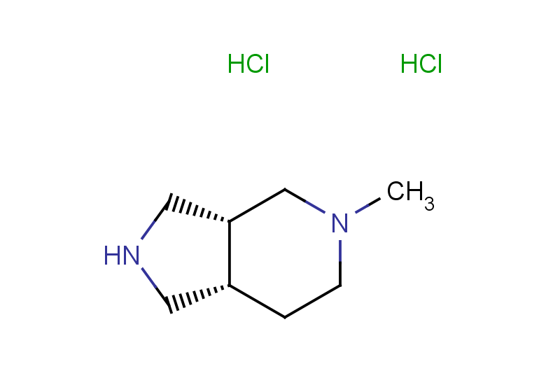 rac-(3aR,7aS)-5-methyl-octahydro-1H-pyrrolo[3,4-c]pyridine dihydrochloride, cis