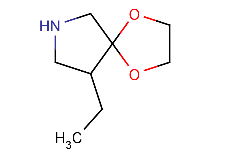 9-ethyl-1,4-dioxa-7-azaspiro[4.4]nonane