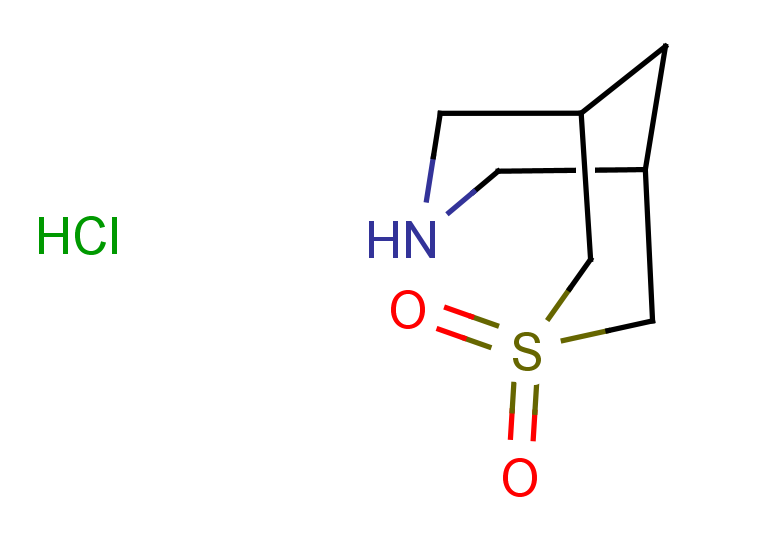 3lambda6-thia-7-azabicyclo[3.3.1]nonane-3,3-dione hydrochloride