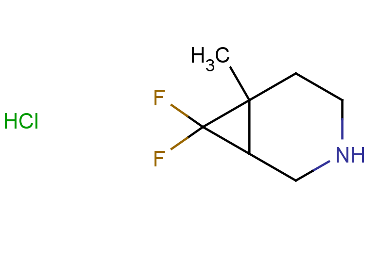 7,7-difluoro-6-methyl-3-azabicyclo[4.1.0]heptane hydrochloride