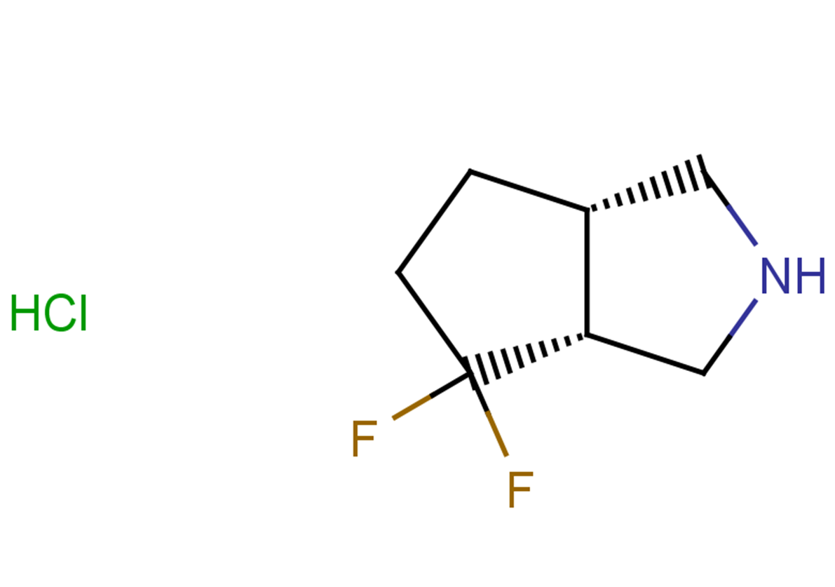 rac-(3aR,6aS)-4,4-difluoro-octahydrocyclopenta[c]pyrrole hydrochloride