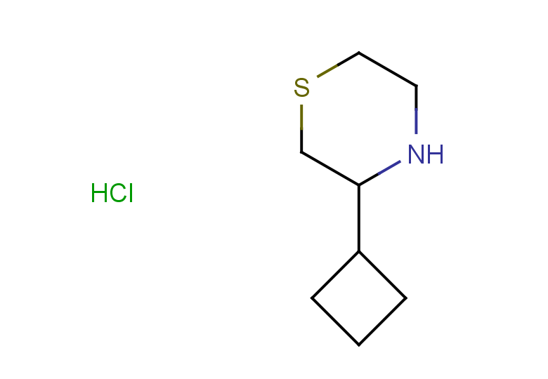 3-cyclobutylthiomorpholine hydrochloride