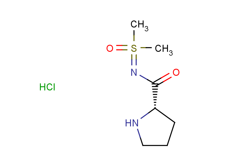(2S)-N-[dimethyl(oxo)-lambda6-sulfanylidene]pyrrolidine-2-carboxamide hydrochloride