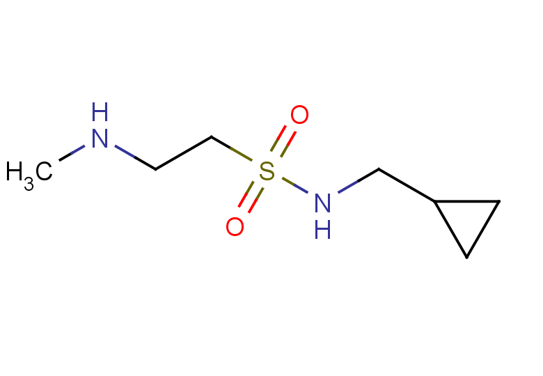 N-(cyclopropylmethyl)-2-(methylamino)ethane-1-sulfonamide