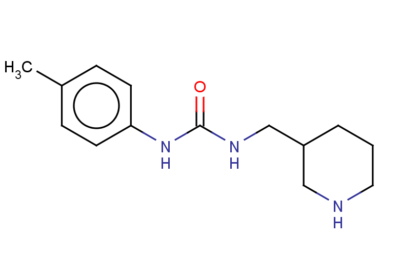 3-(4-methylphenyl)-1-(piperidin-3-ylmethyl)urea
