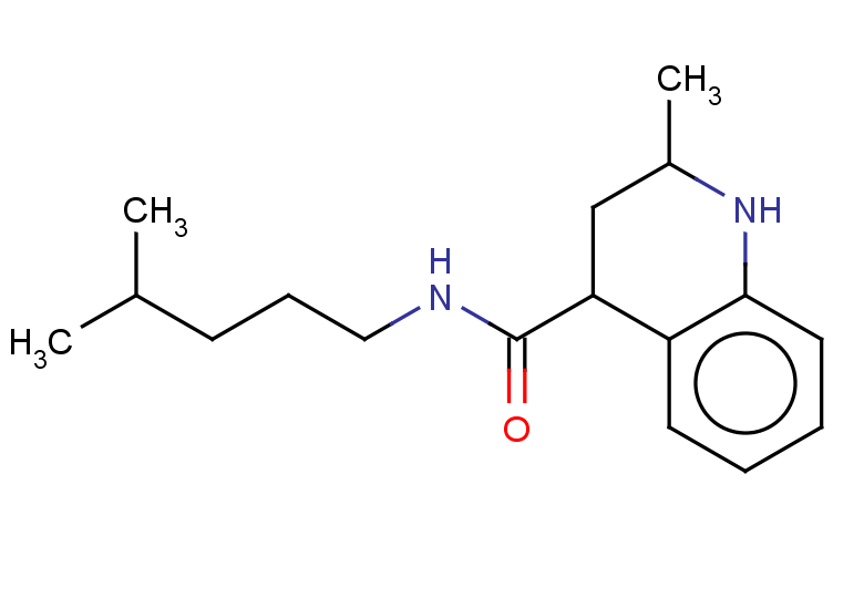 2-methyl-N-(4-methylpentyl)-1,2,3,4-tetrahydroquinoline-4-carboxamide