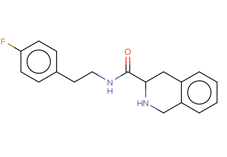 N-[2-(4-fluorophenyl)ethyl]-1,2,3,4-tetrahydroisoquinoline-3-carboxamide