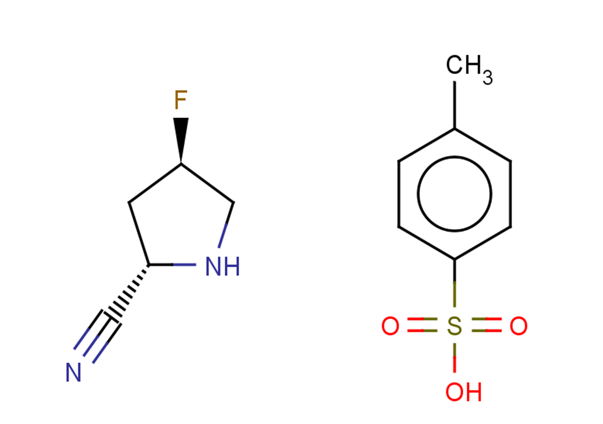 (2S,4R)-4-fluoropyrrolidine-2-carbonitrile, 4-methylbenzene-1-sulfonic acid
