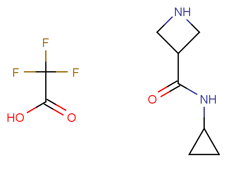N-cyclopropylazetidine-3-carboxamide, trifluoroacetic acid