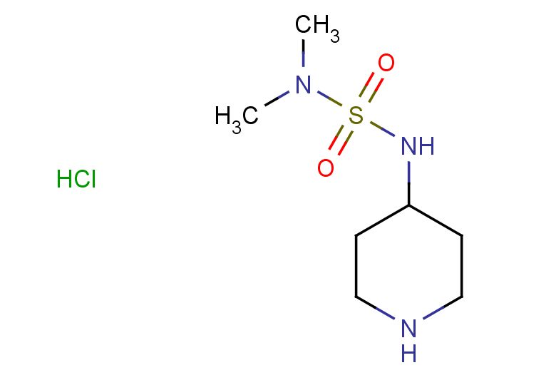 dimethyl[(piperidin-4-yl)sulfamoyl]amine hydrochloride