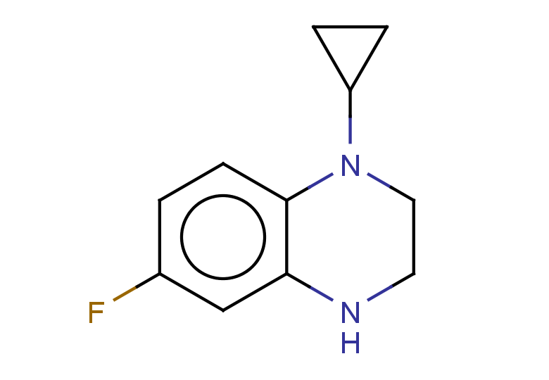 1-cyclopropyl-6-fluoro-1,2,3,4-tetrahydroquinoxaline