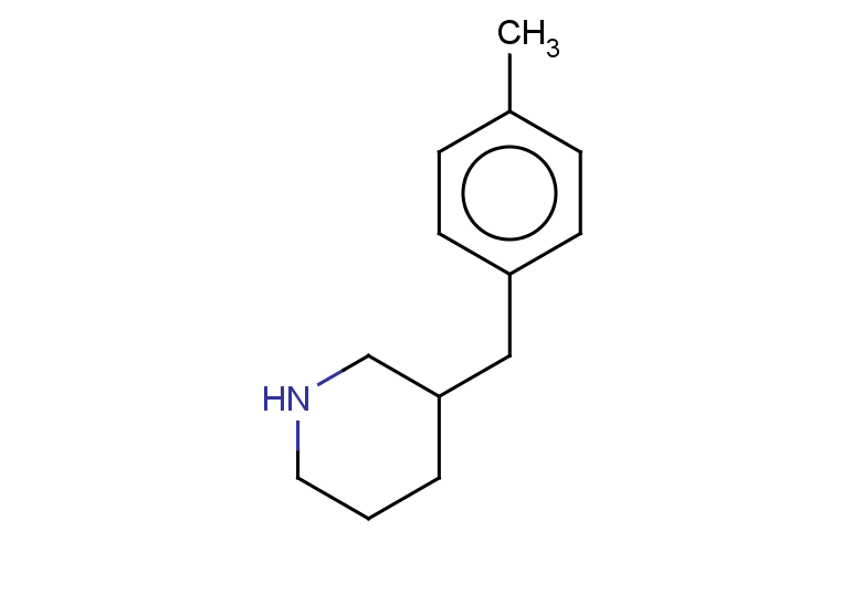 3-[(4-methylphenyl)methyl]piperidine
