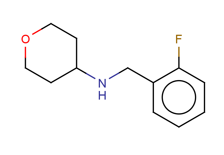 N-[(2-fluorophenyl)methyl]oxan-4-amine