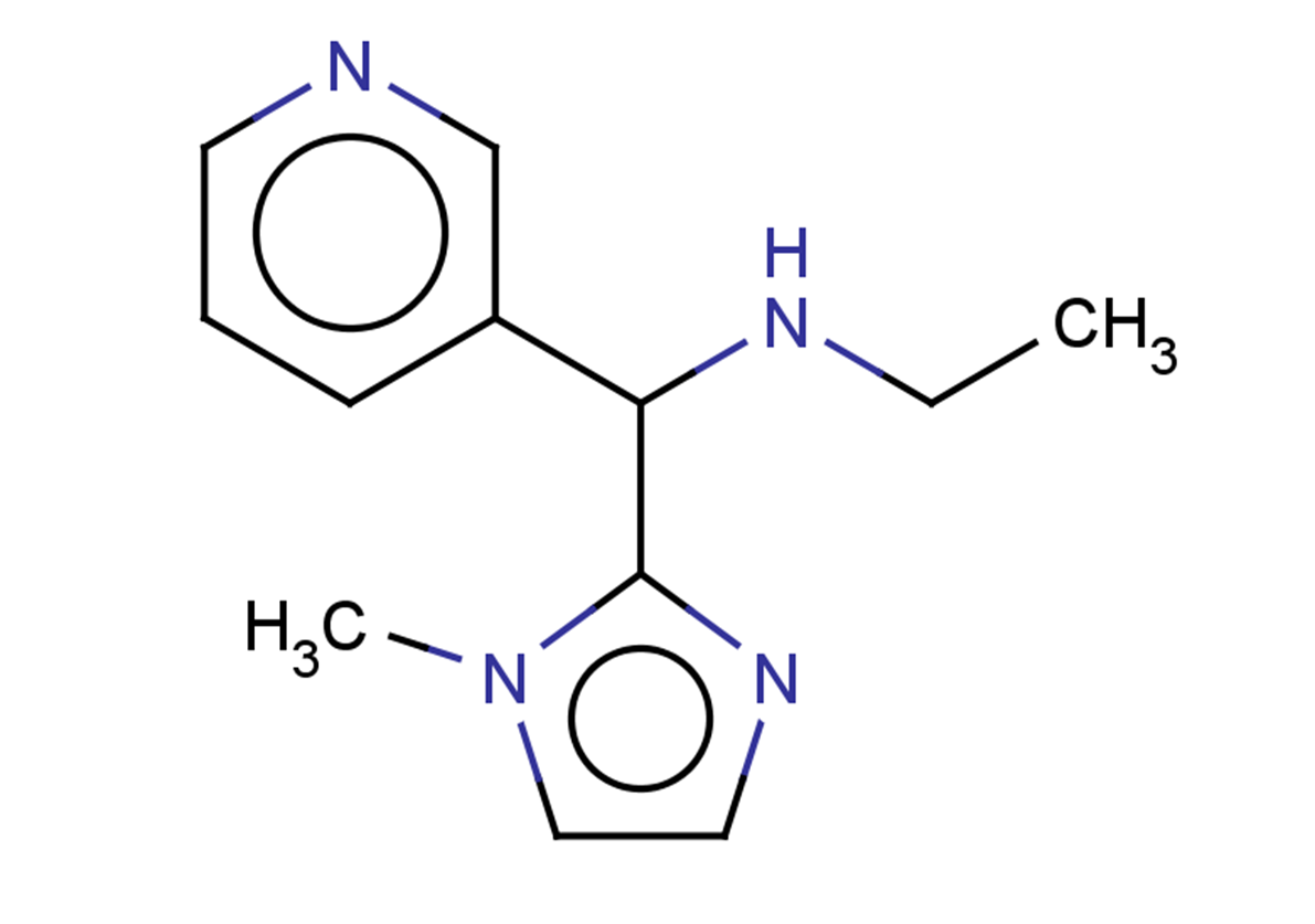 ethyl[(1-methyl-1H-imidazol-2-yl)(pyridin-3-yl)methyl]amine