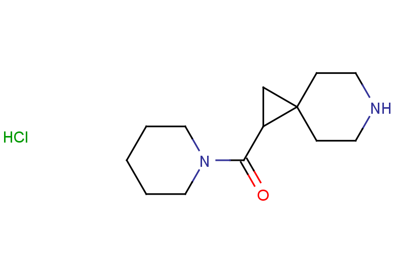 1-(piperidine-1-carbonyl)-6-azaspiro[2.5]octane hydrochloride