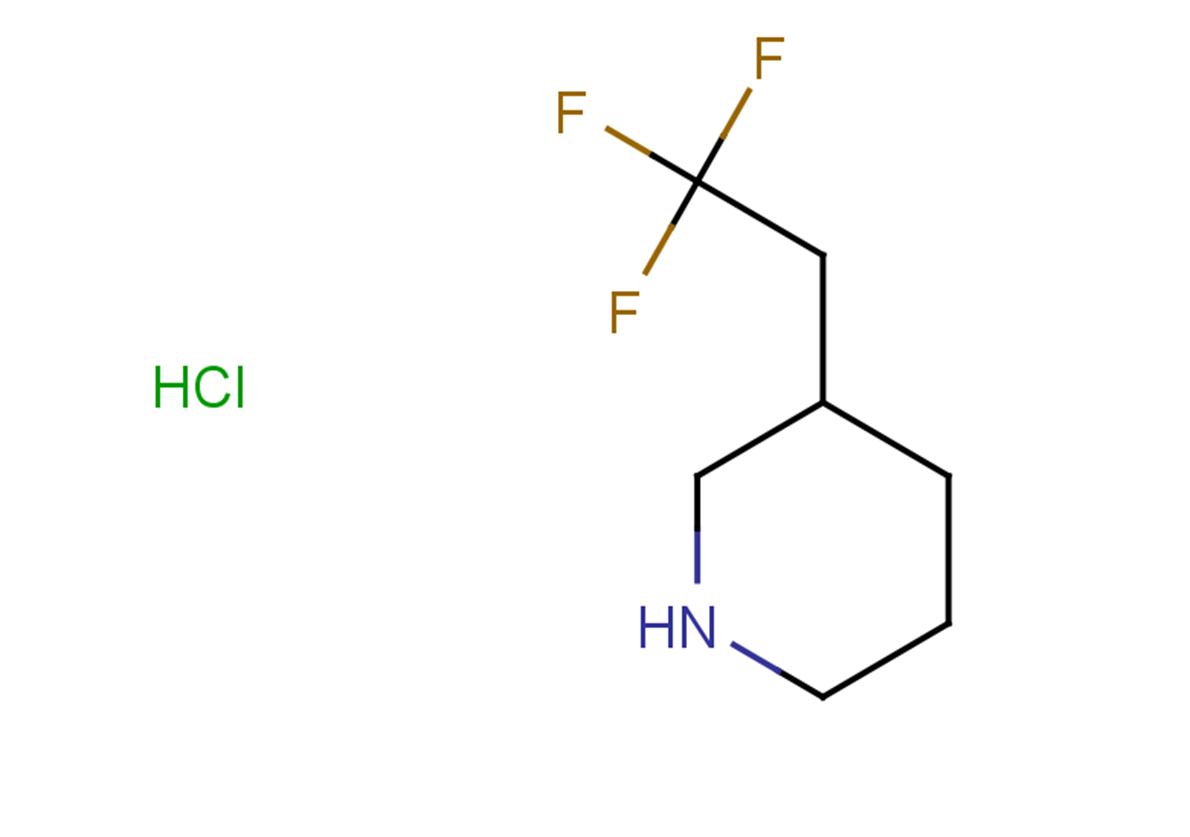 3-(2,2,2-trifluoroethyl)piperidine hydrochloride