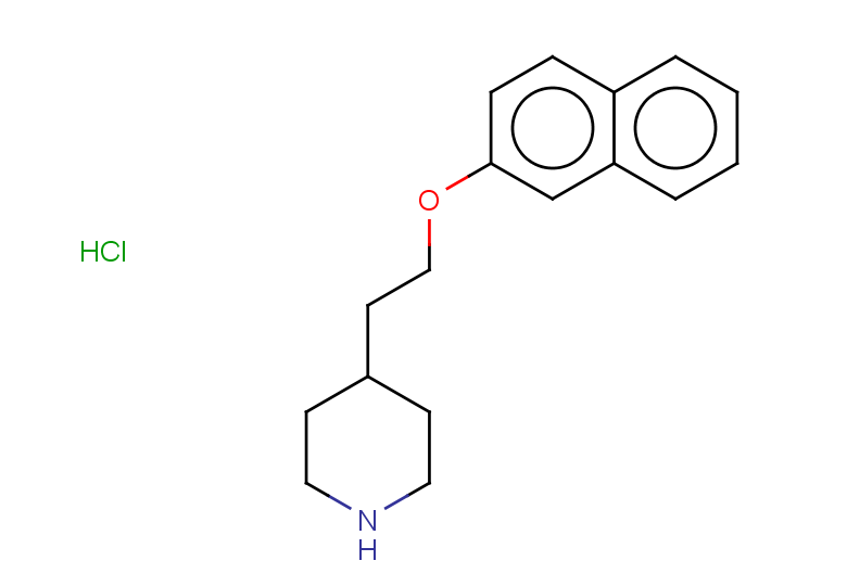 4-[2-(naphthalen-2-yloxy)ethyl]piperidine hydrochloride