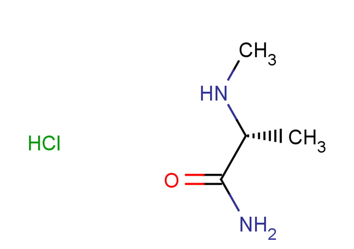 (2R)-2-(methylamino)propanamide hydrochloride