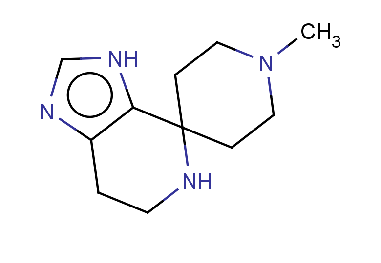 1'-methyl-3,5,6,7-tetrahydrospiro[imidazo[4,5-c]pyridine-4,4'-piperidine]