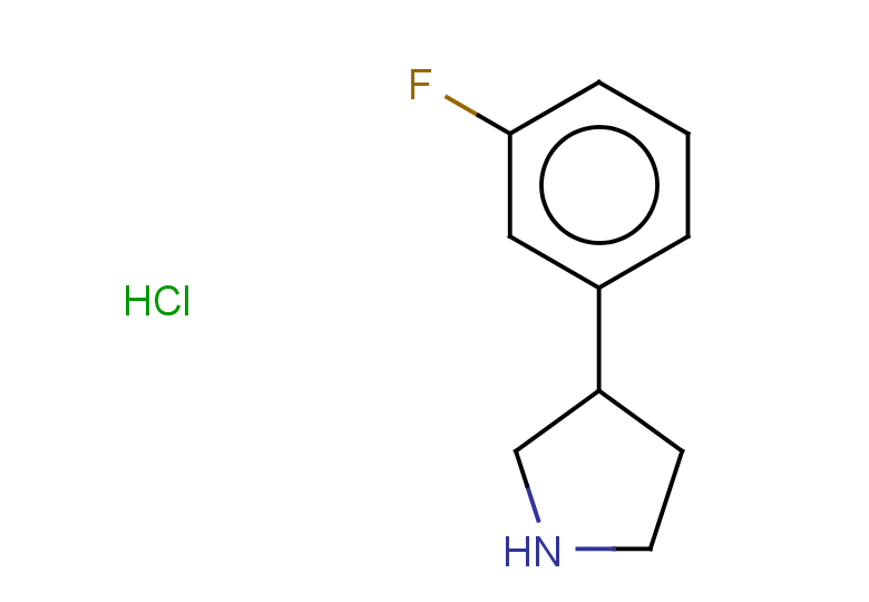 3-(3-fluorophenyl)pyrrolidine hydrochloride