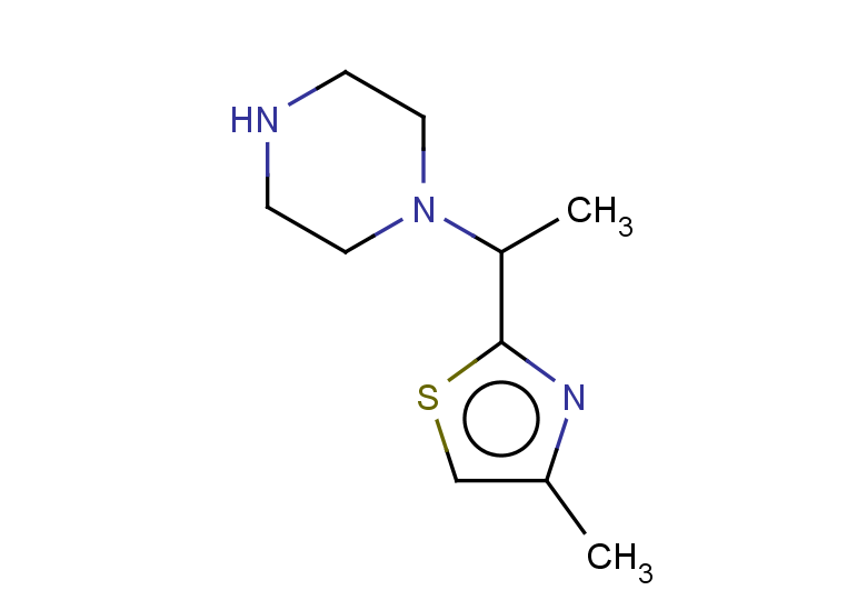 1-[1-(4-methyl-1,3-thiazol-2-yl)ethyl]piperazine