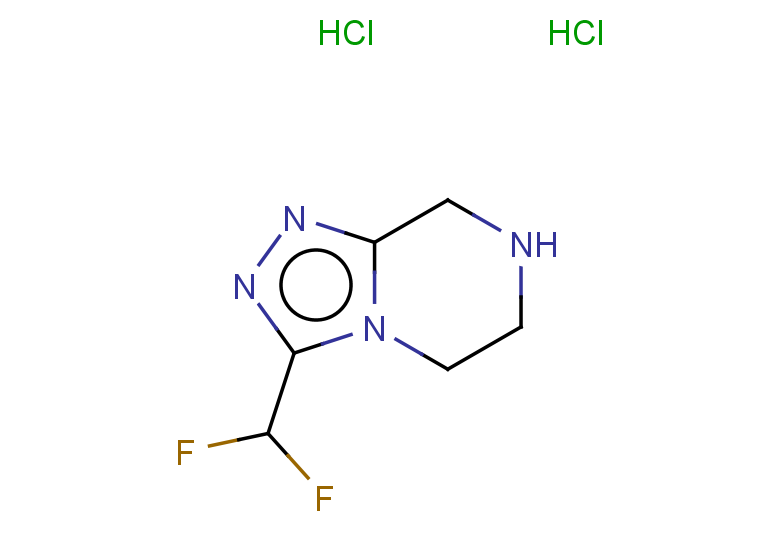 3-(difluoromethyl)-5H,6H,7H,8H-[1,2,4]triazolo[4,3-a]pyrazine dihydrochloride