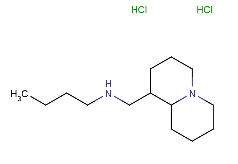 butyl[(octahydro-1H-quinolizin-1-yl)methyl]amine dihydrochloride, Mixture of diastereomers