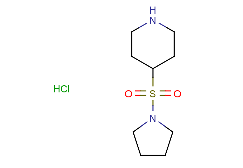 4-(pyrrolidine-1-sulfonyl)piperidine hydrochloride
