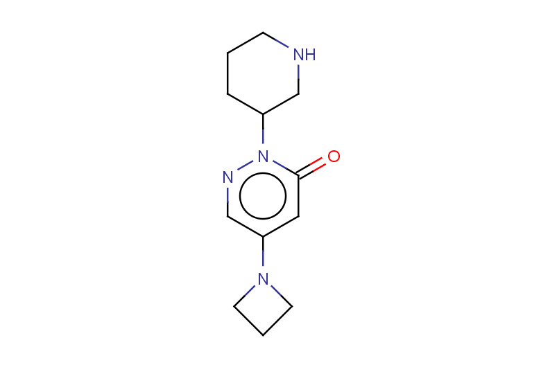 5-(azetidin-1-yl)-2-(piperidin-3-yl)-2,3-dihydropyridazin-3-one