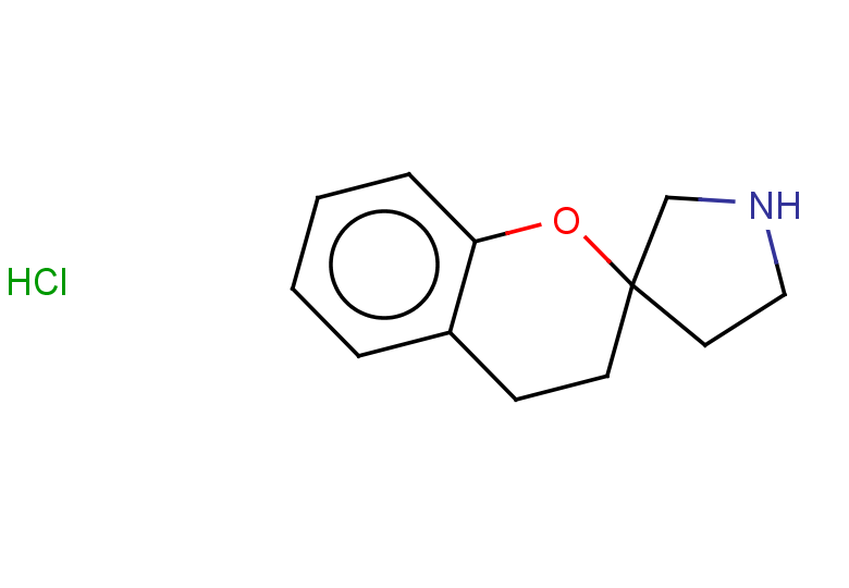 3,4-dihydrospiro[1-benzopyran-2,3'-pyrrolidine] hydrochloride