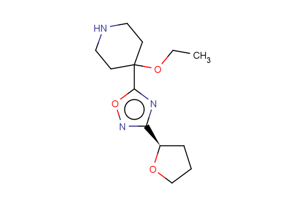 4-ethoxy-4-{3-[(2R)-oxolan-2-yl]-1,2,4-oxadiazol-5-yl}piperidine