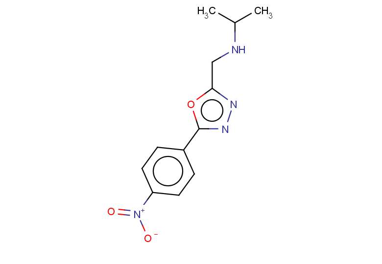 {[5-(4-nitrophenyl)-1,3,4-oxadiazol-2-yl]methyl}(propan-2-yl)amine