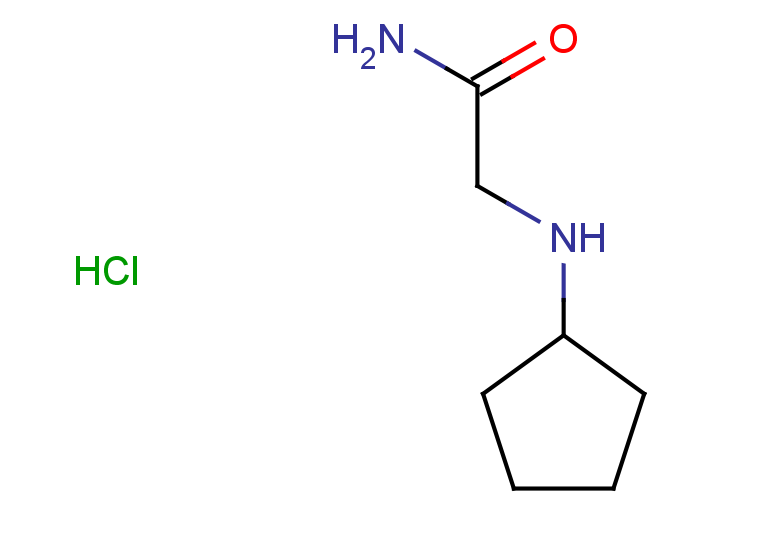 2-(cyclopentylamino)acetamide hydrochloride