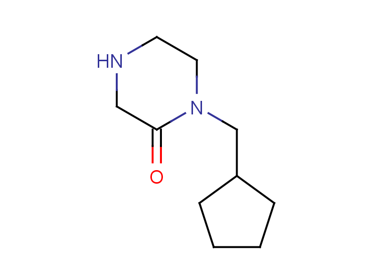1-(cyclopentylmethyl)piperazin-2-one