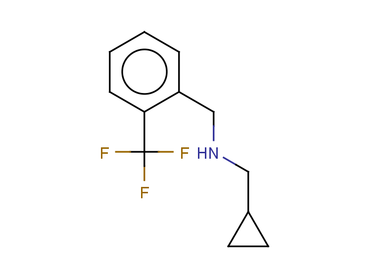 (cyclopropylmethyl)({[2-(trifluoromethyl)phenyl]methyl})amine