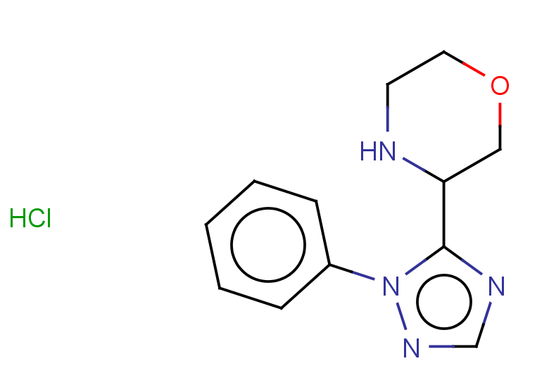 3-(1-phenyl-1H-1,2,4-triazol-5-yl)morpholine hydrochloride