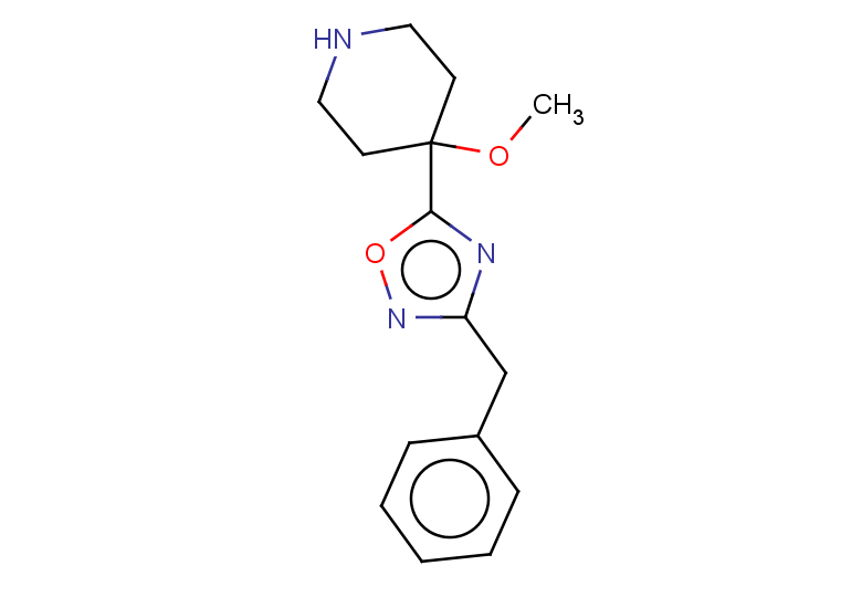 4-(3-benzyl-1,2,4-oxadiazol-5-yl)-4-methoxypiperidine