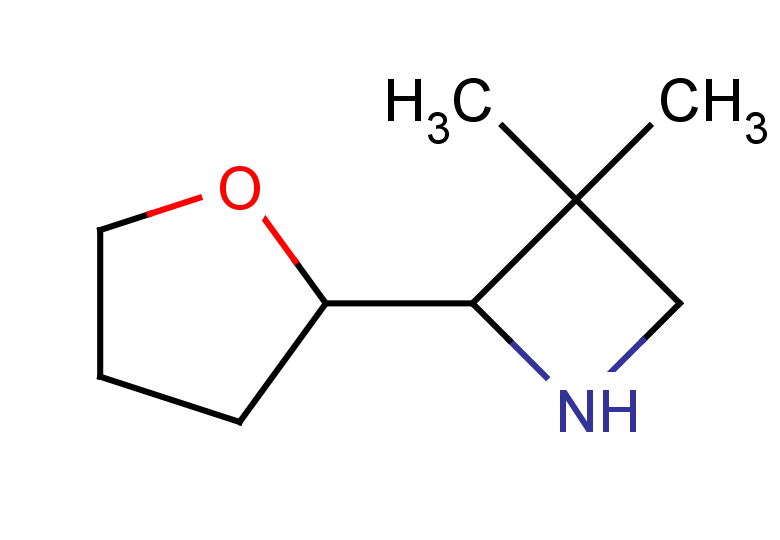 3,3-dimethyl-2-(oxolan-2-yl)azetidine