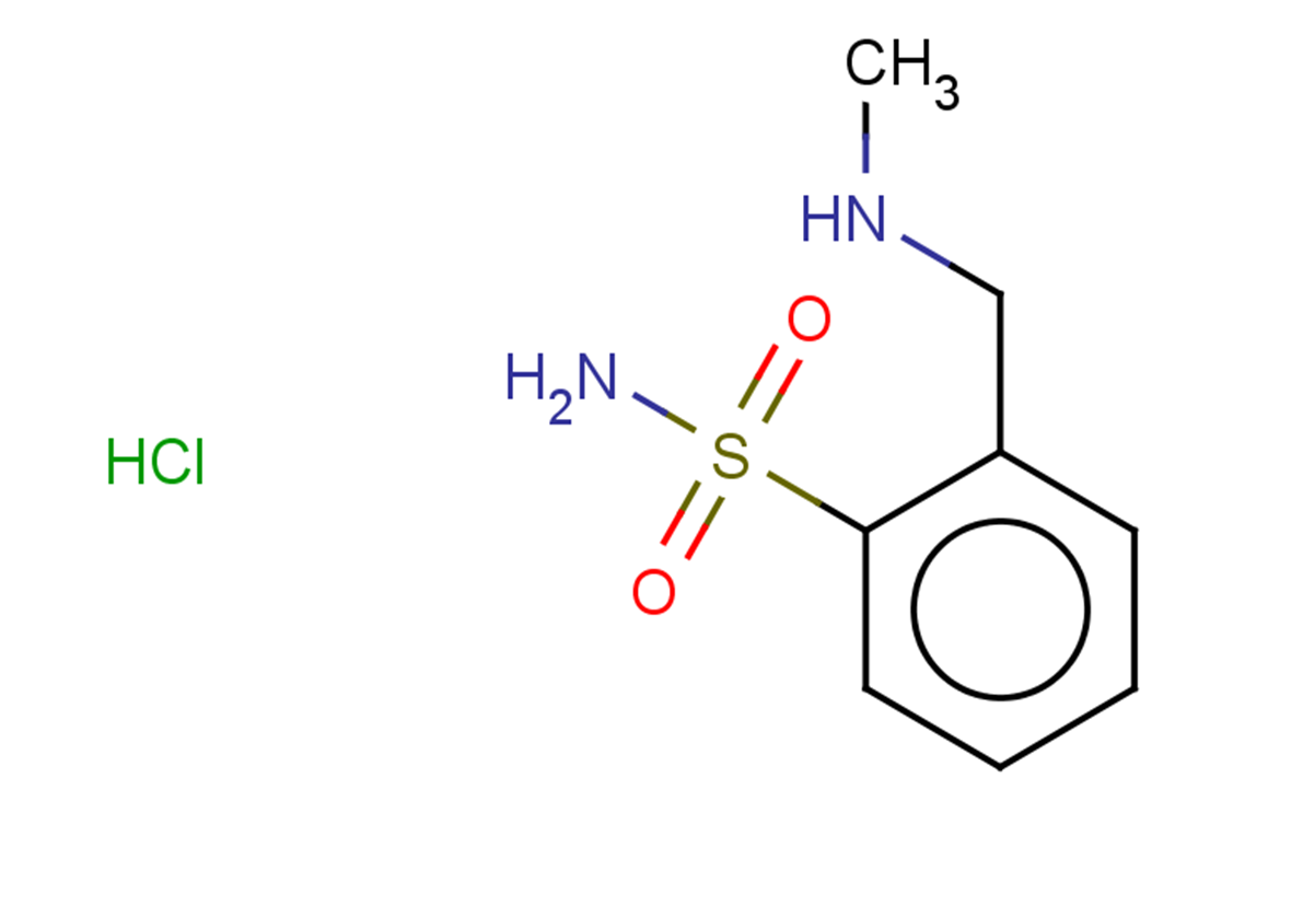 2-[(methylamino)methyl]benzene-1-sulfonamide hydrochloride