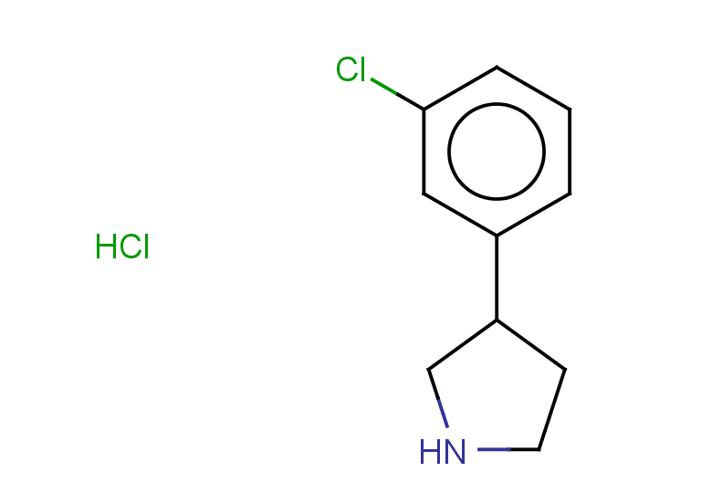 3-(3-chlorophenyl)pyrrolidine hydrochloride