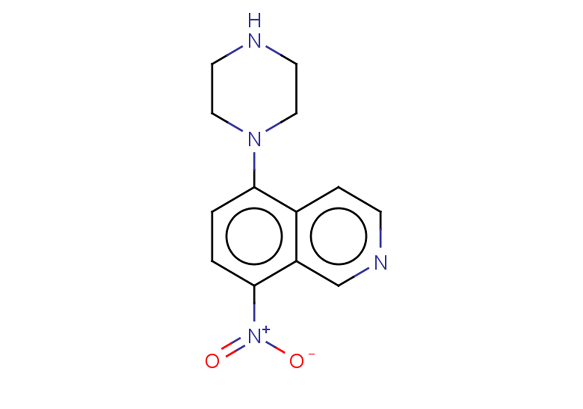 8-nitro-5-(piperazin-1-yl)isoquinoline