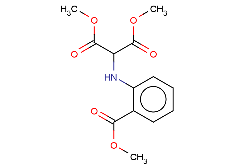 1,3-dimethyl 2-{[2-(methoxycarbonyl)phenyl]amino}propanedioate