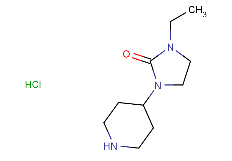 1-ethyl-3-(piperidin-4-yl)imidazolidin-2-one hydrochloride