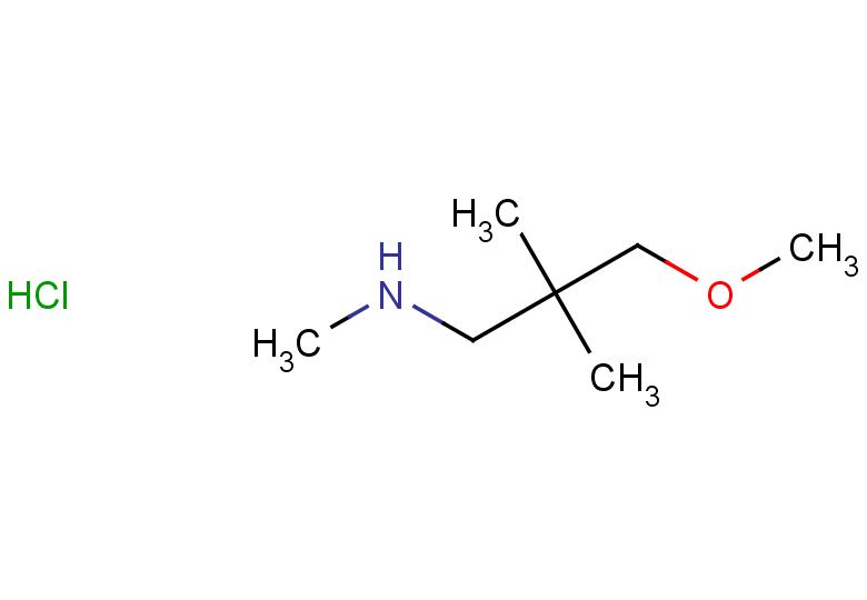 (3-methoxy-2,2-dimethylpropyl)(methyl)amine hydrochloride