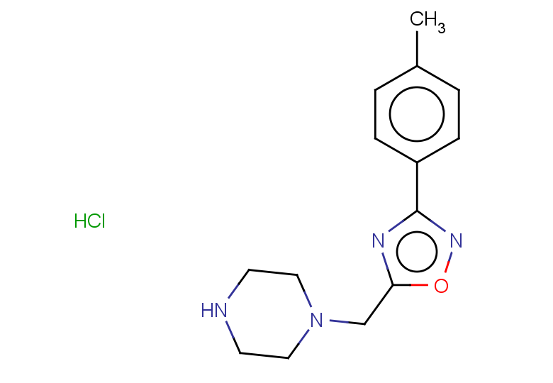 1-{[3-(4-methylphenyl)-1,2,4-oxadiazol-5-yl]methyl}piperazine hydrochloride