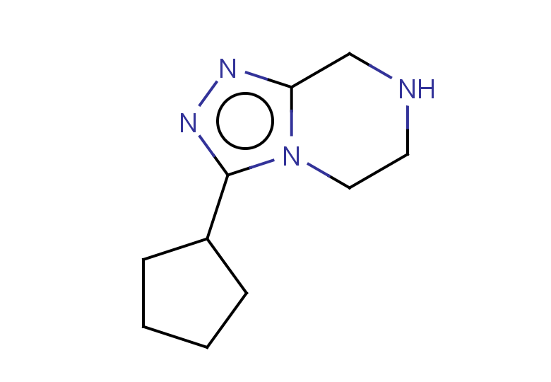 3-cyclopentyl-5H,6H,7H,8H-[1,2,4]triazolo[4,3-a]pyrazine