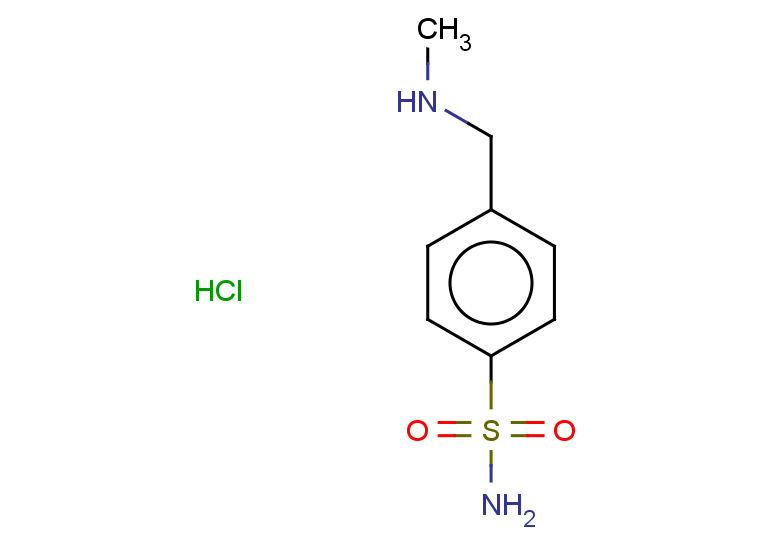 4-[(methylamino)methyl]benzene-1-sulfonamide hydrochloride