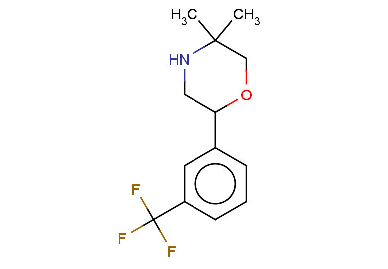 5,5-dimethyl-2-[3-(trifluoromethyl)phenyl]morpholine